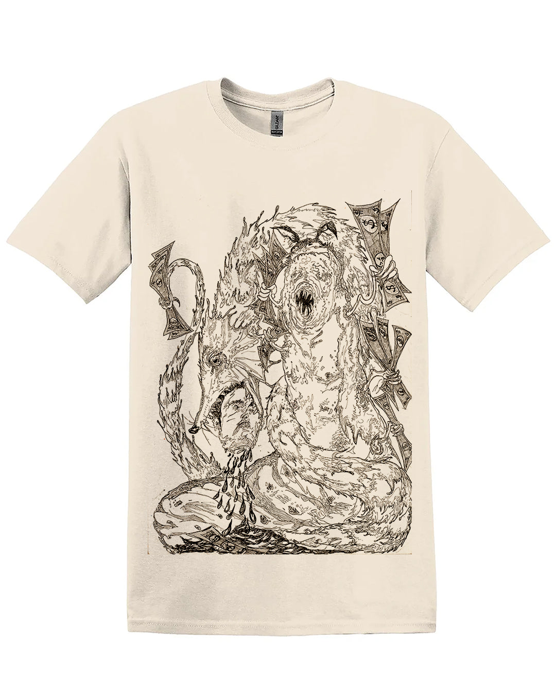 Universe B Desecrates Head, T-Shirt